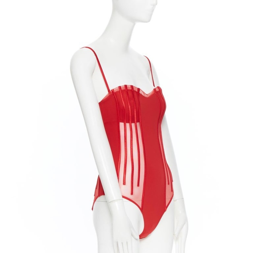 La Perla graphic monokini swimsuit NWT